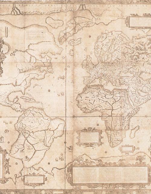 wereldkaart Mercator
